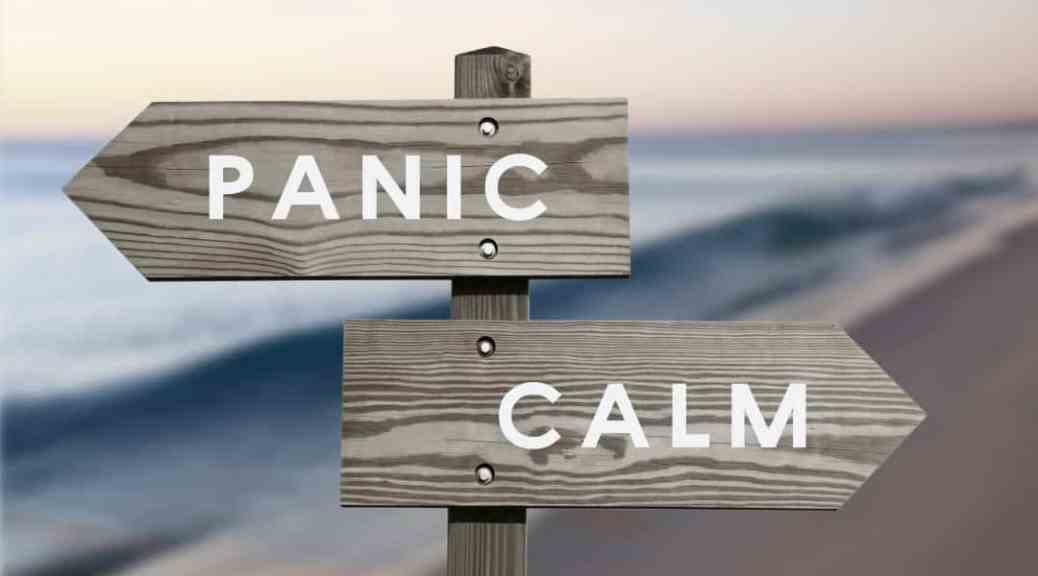 Panic Calm Road Signs